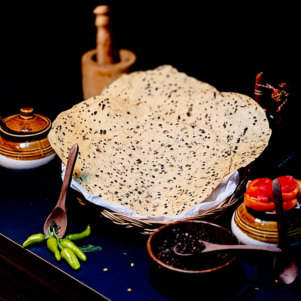 Jeera & Pepper Mix Papad